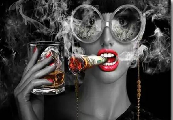 KO 53 diamond painting rode lippen