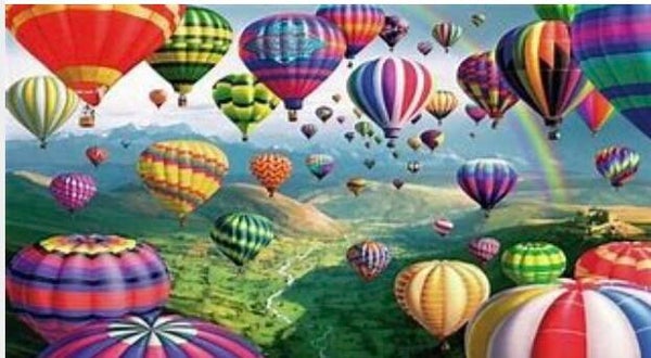 KO64 diamond painting luchtballon