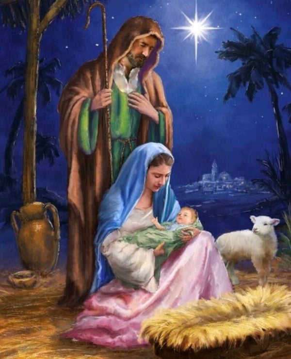 KO 97 diamond painting Jezus