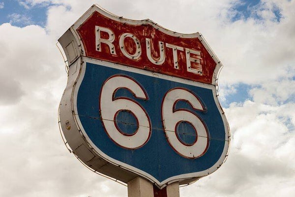 1519 diamond painting Route 66