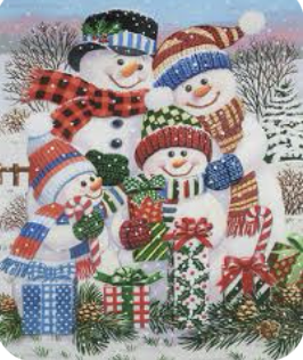 diamond painting sneeuwpop