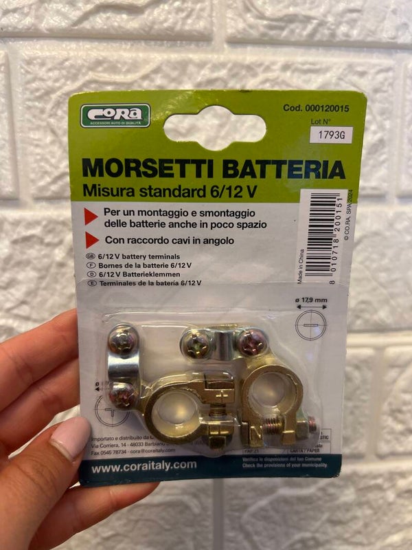Morsetti Batteria 6/12 V