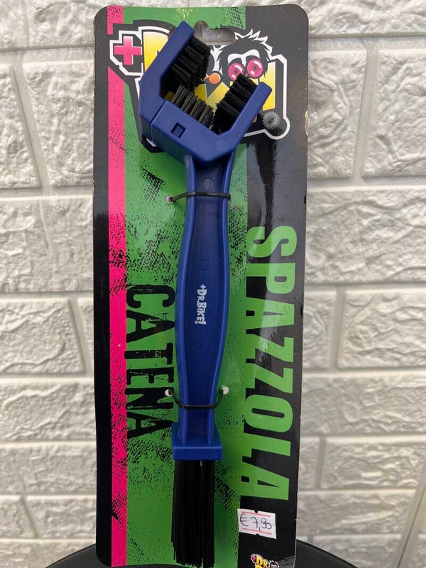 Spazzola pulizia catena moto