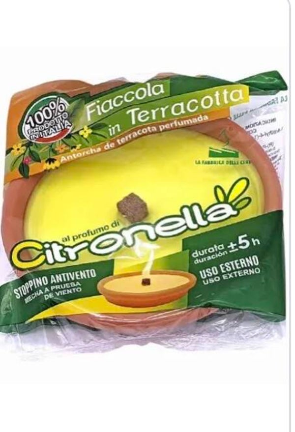 Candela al profumo di citronella