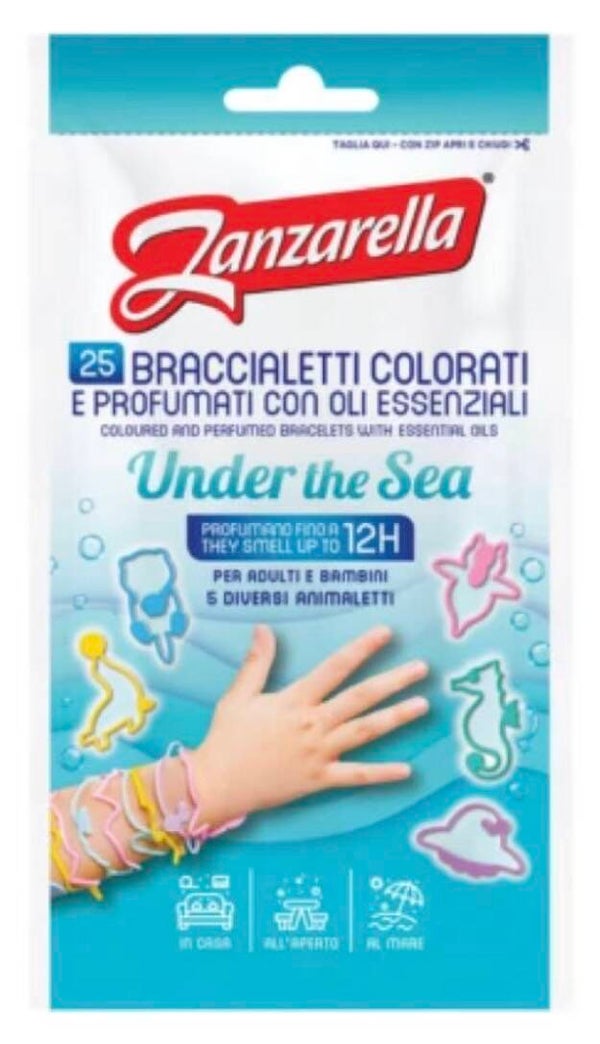 Braccialetti colorati repellenti