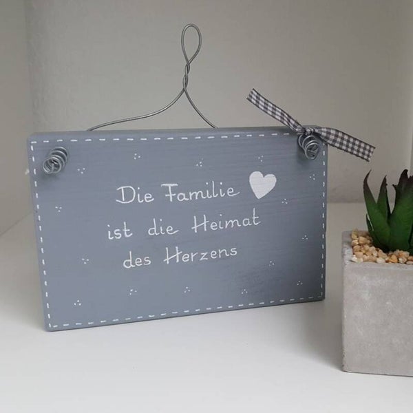 Die Familie ist die Heimat des Herzens