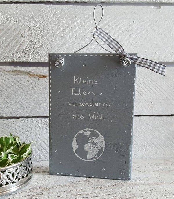 Kleine Taten verändern die Welt 🌍