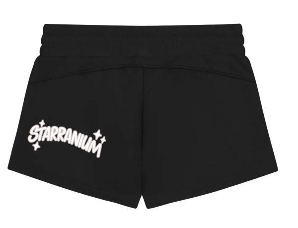 GirlHood Drawstring Shorts letters