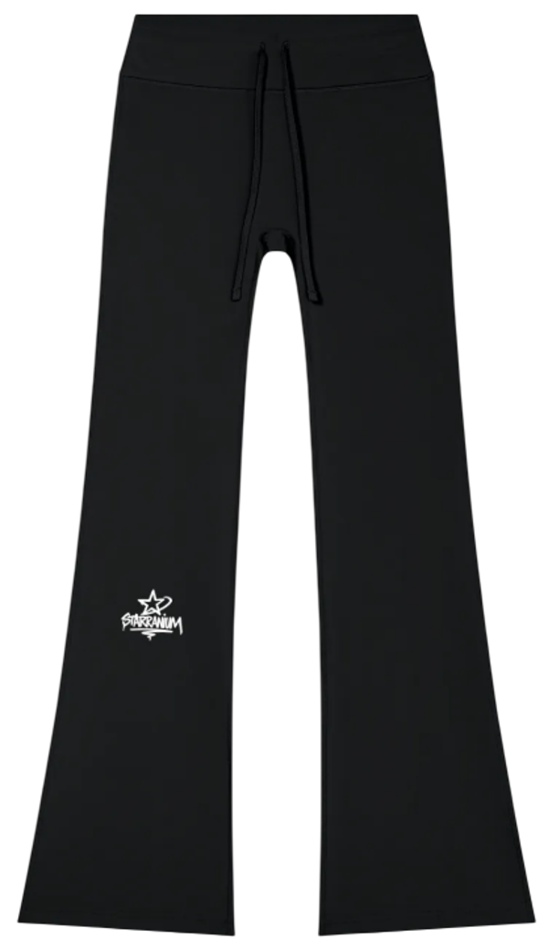 Starranium Girl Hood Flared Drawstring Yoga Pants