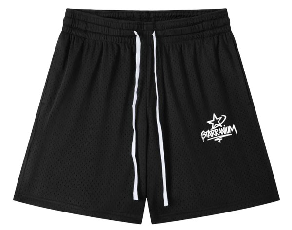 Starranium Mesh Drawstring Shorts