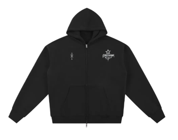 Starranium Metallic Arrow zip