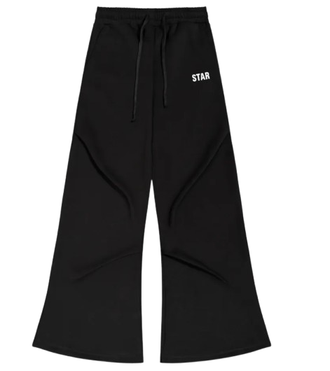 Wide Star Sweatpants