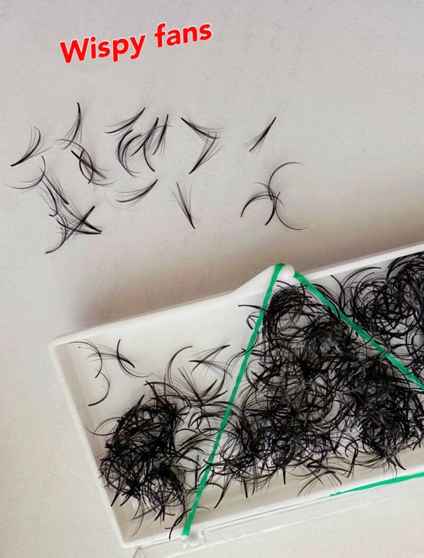 Combi Premade Fans Wispy 9-15mm