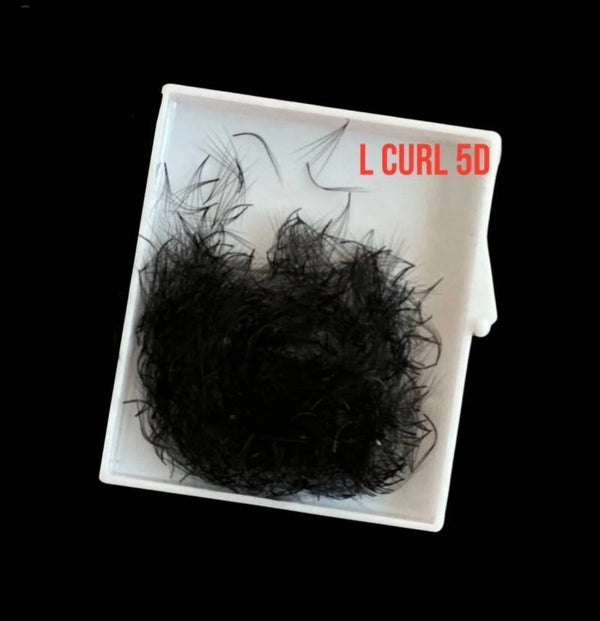 Combi Premade Fans L curl 5D 9-15mm