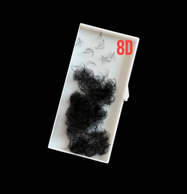 Combi Premade Fans 8D 8-15mm