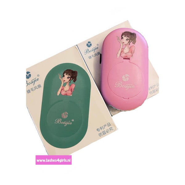 Usb mini fan with mirror