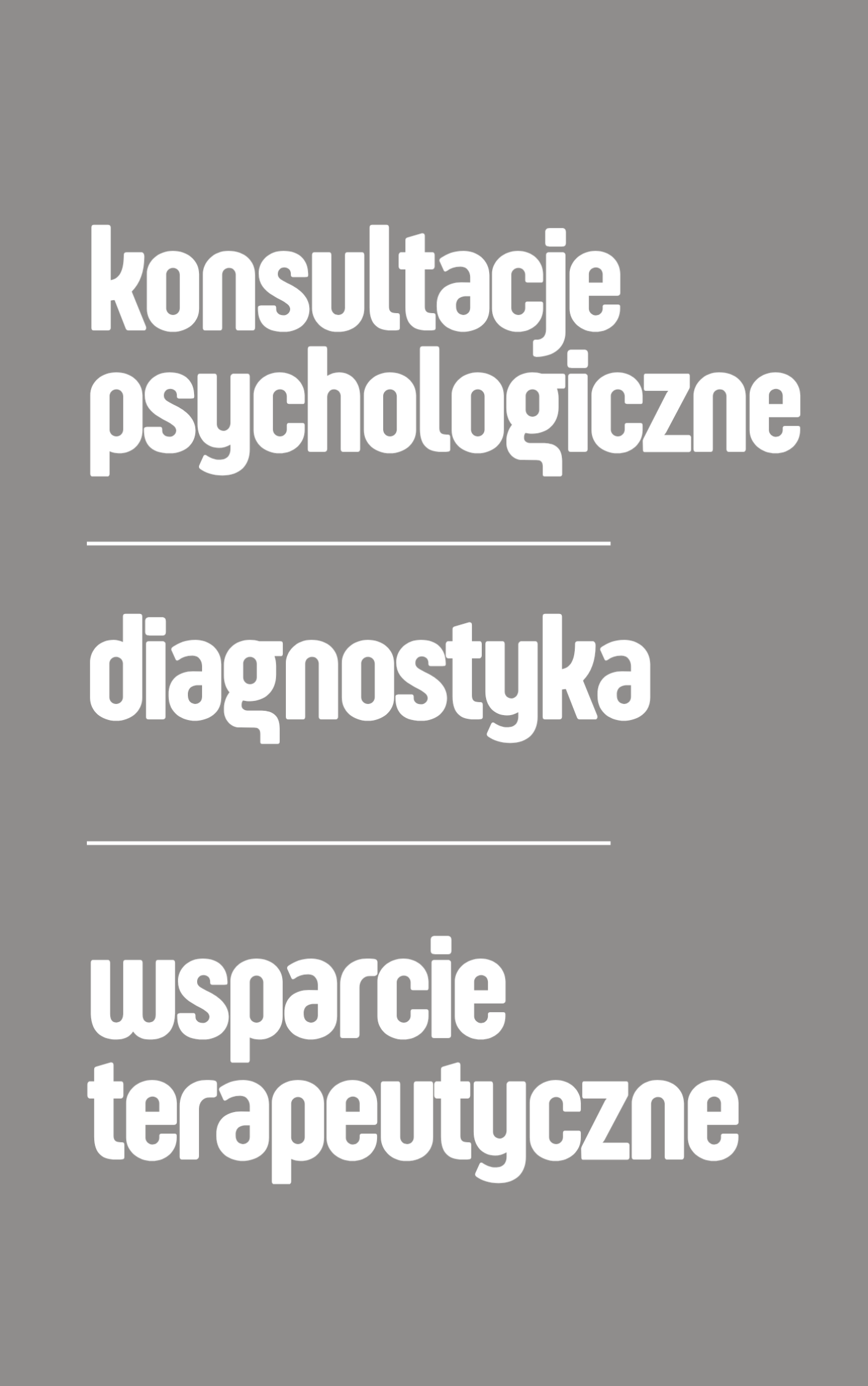 Konsultacje psychologiczne | diagnostyka | wsparcie terapeutyczne