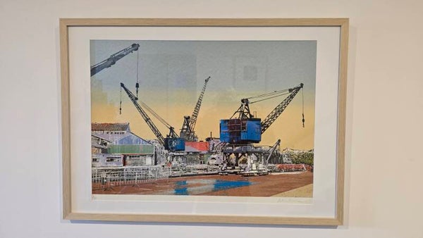 Cockatoo Island cranes