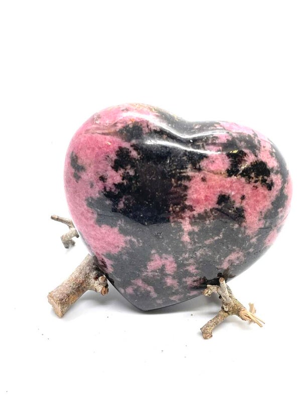 Rhodoniet hart 7x6cm