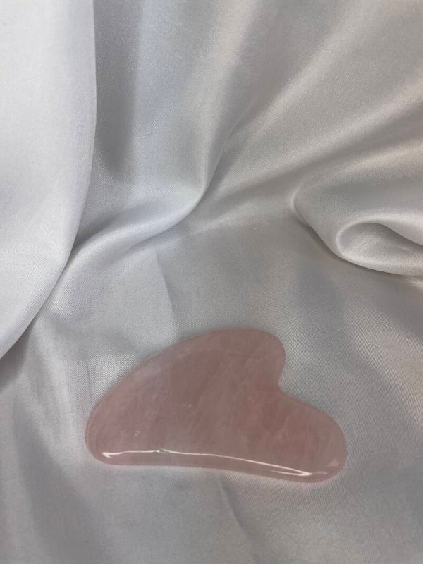 Gua Sha Board Roze Kwarts