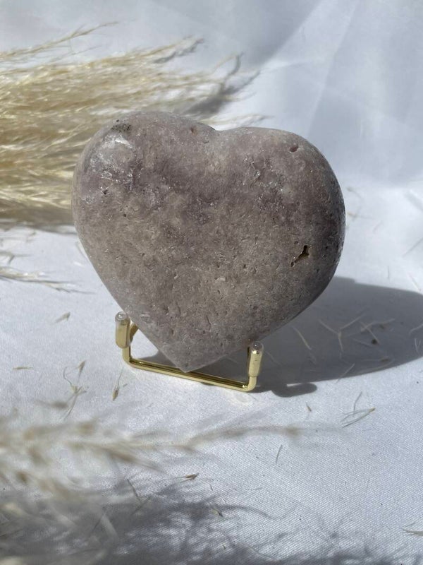 Roze Ametist Hart 7x7 cm