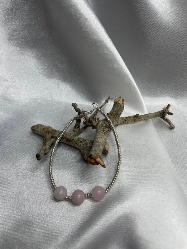 Rozenkwarts Armbandje