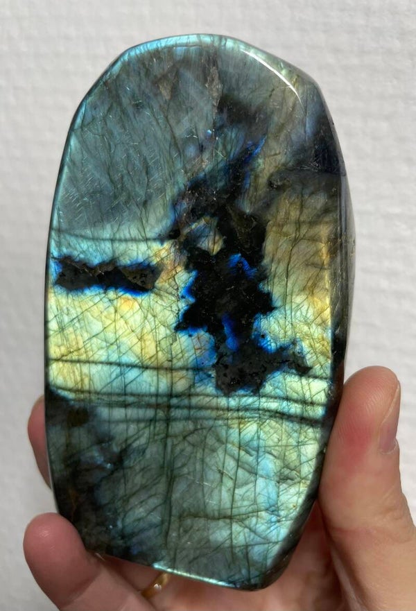 Labradorite sculpture