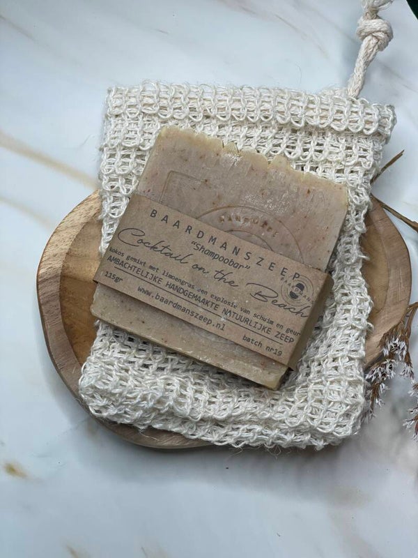 Sisal zeep zakje
