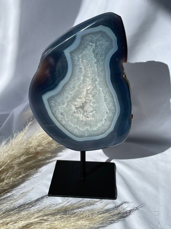 Agaat op standaard Groot 32cm