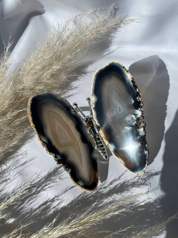 Natuurlijke Agaat vlinder L