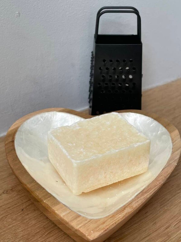 Amber geur setje Capiz Hartje