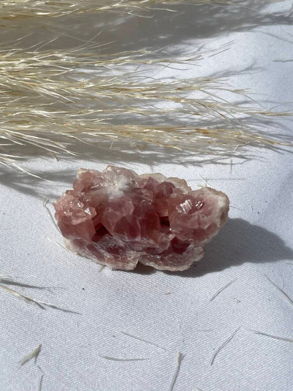 Roze Amethist Geode brokje