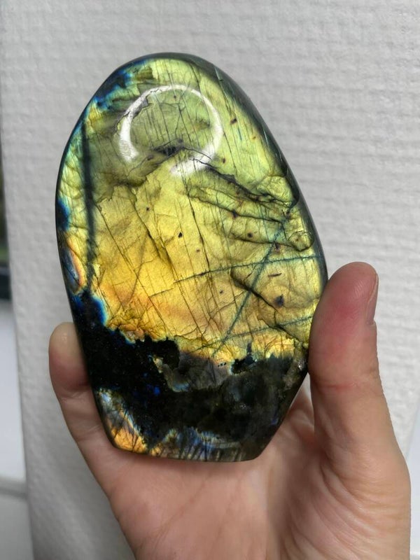 Labradorite sculpture