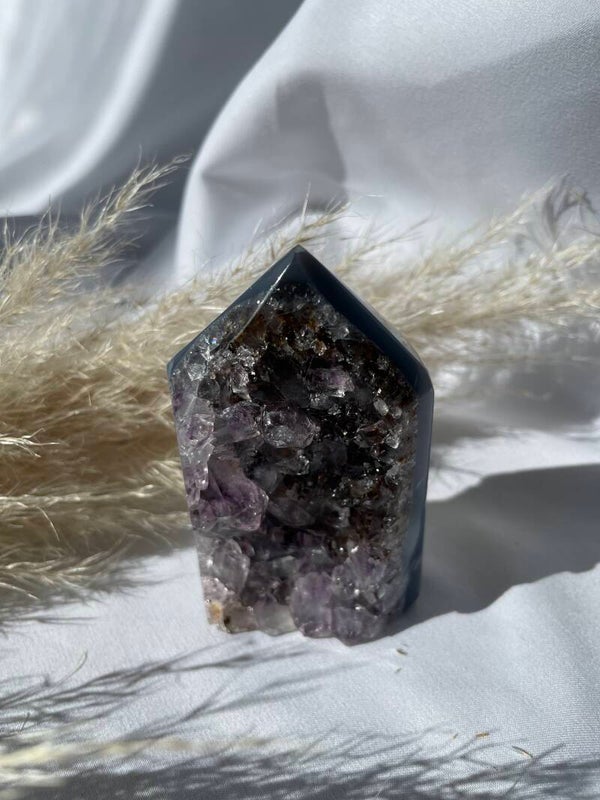 Amethist punt 8.5cm