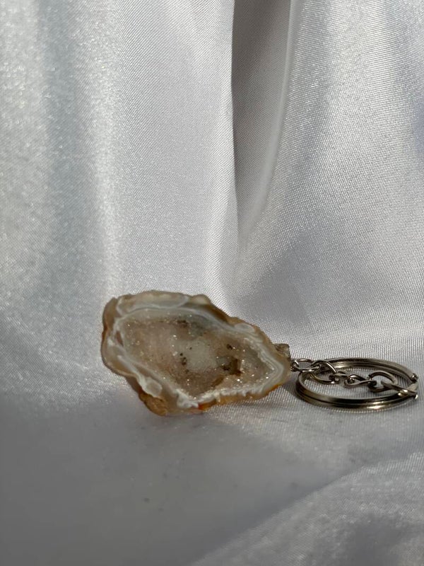 Geode Sleutel hanger klein