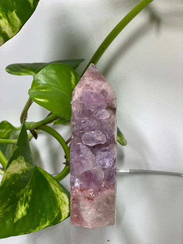 Roze Amethist punt A kwaliteit