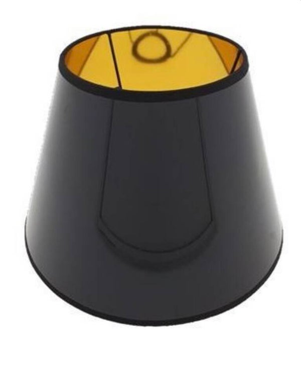 Lampen kap Lak Black/Gold