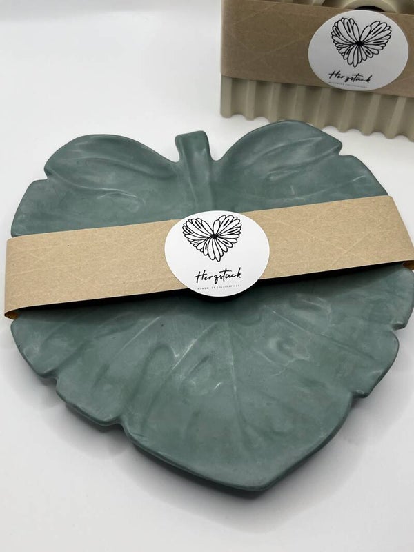 Teller Leandra grün