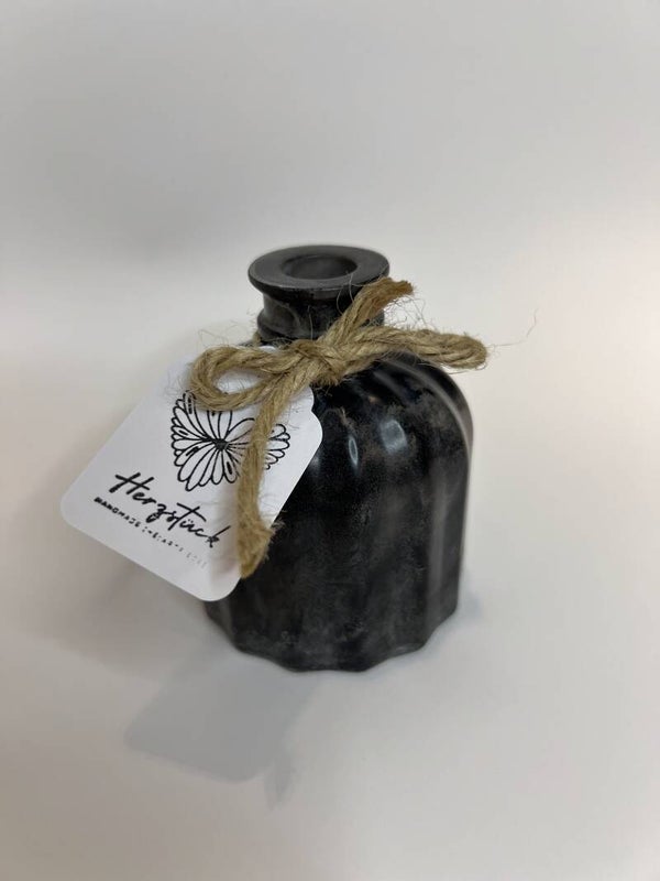 Vase Isabella schwarz