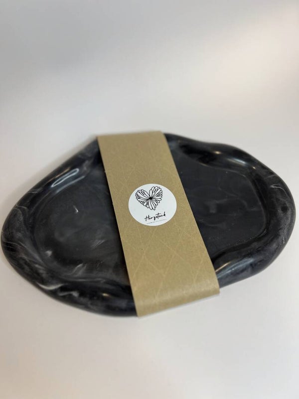 Teller/Tablett Helia schwarz