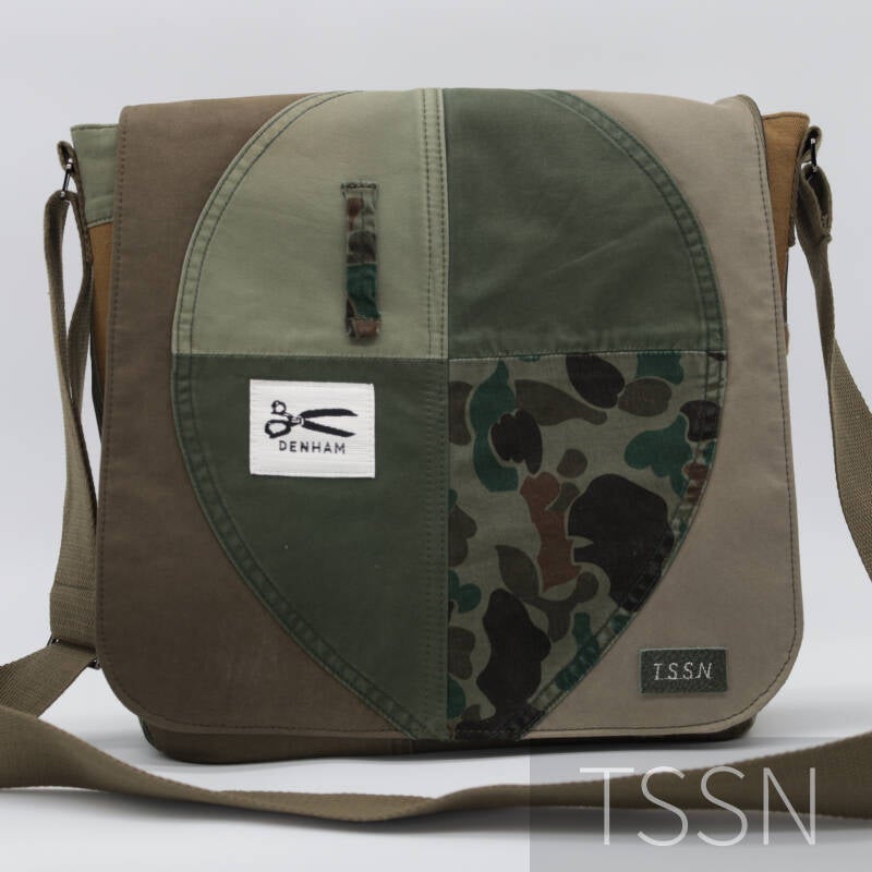 Tas model Dennis gemaakt van Denham broek