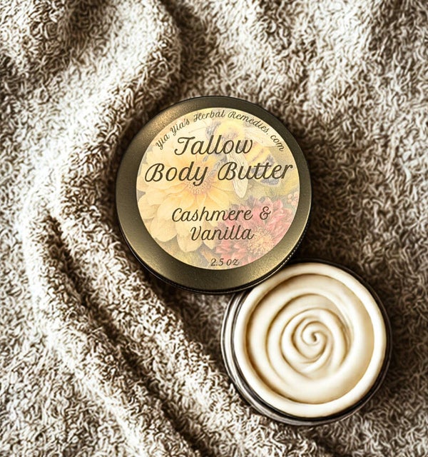 Cashmere & Vanilla Tallow Body Butter
