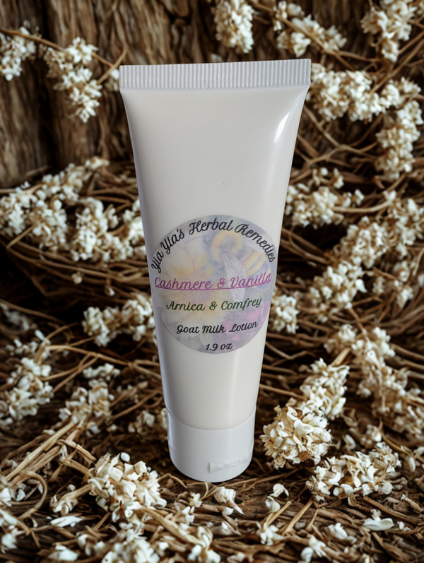 Cashmere Vanilla pain Relieving lotion with Tallow