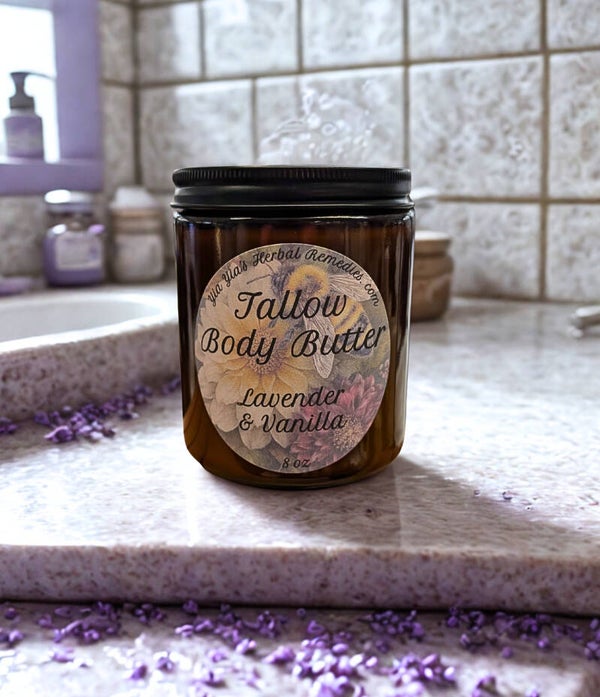 Lavender Vanilla Tallow Body Butter