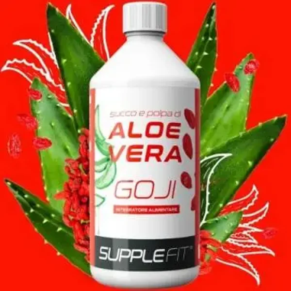 JUS ET PULPE D’ALOE VERA AVEC du GOJI 1 LITRE