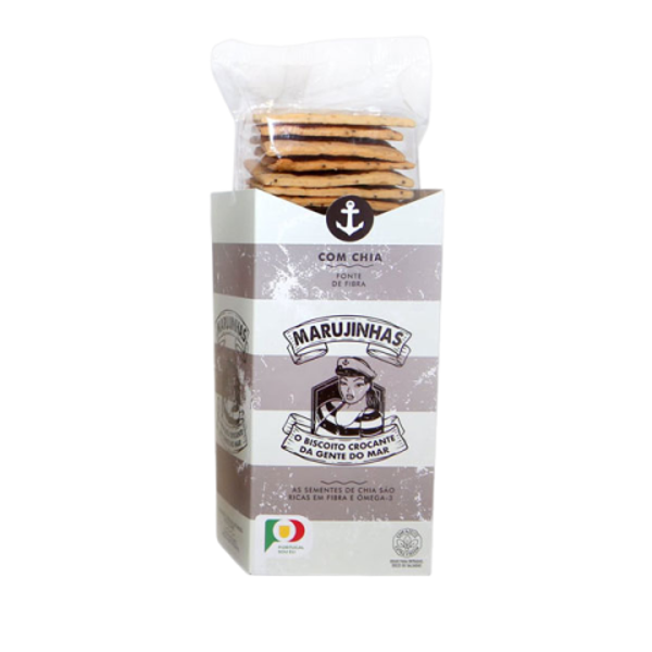 Marujinhas – Biscuits à l’huile d’olive vierge extra et graines de chia