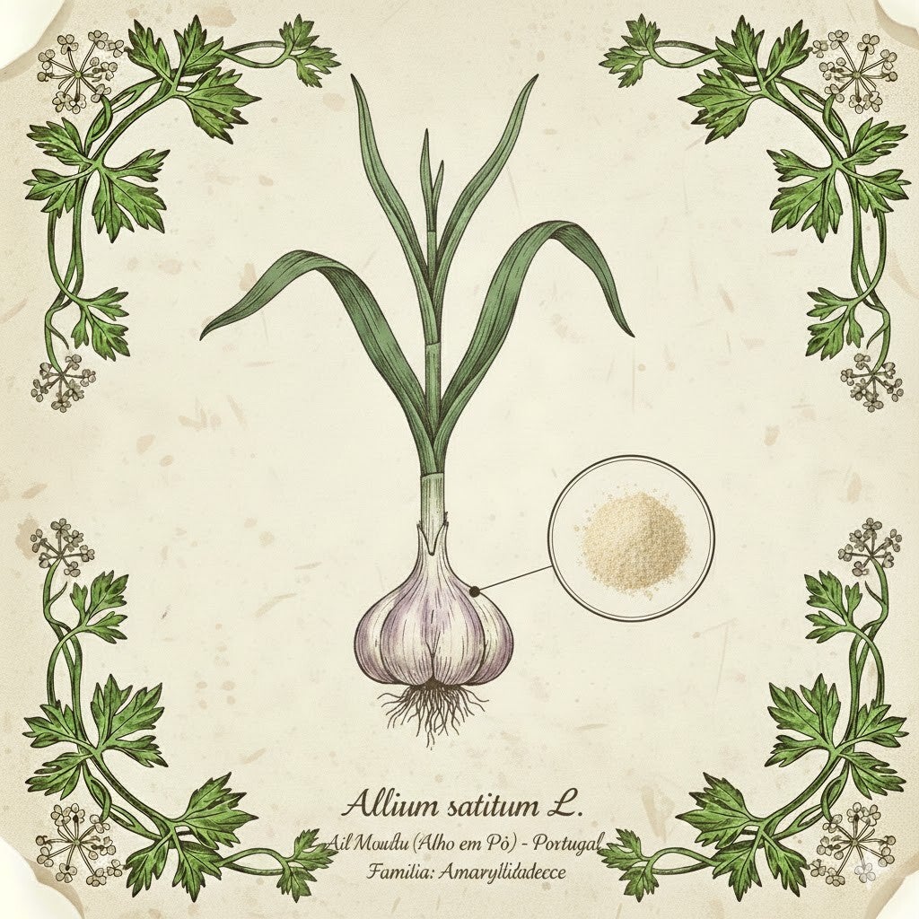 Ail Moulu - (Allium Sativum L.) - alho Moído