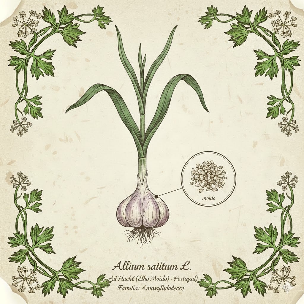 Ail Haché - (Allium Sativum L.) - Alho Picado