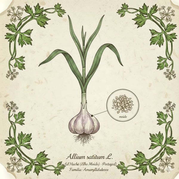 Ail Haché - (Allium Sativum L.) - Alho Picado