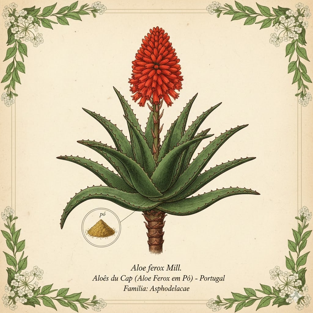Aloe Ferox en Poudre (Aloe ferox Mill.) Aloe Ferox Pó